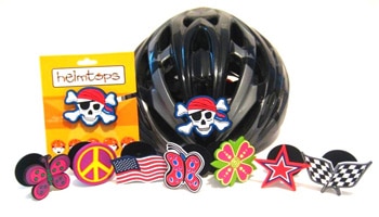 Helmtops: Bike Helmet Decorations