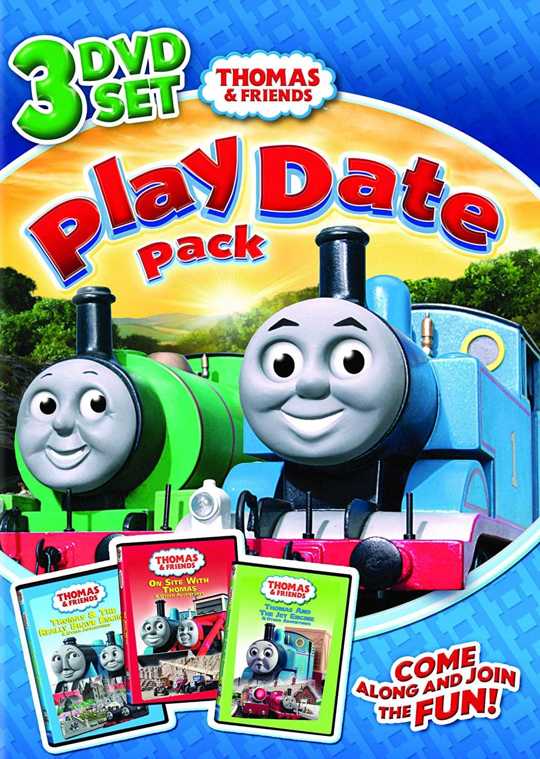 Thomas & Friends PlayDate 3 DVD Set