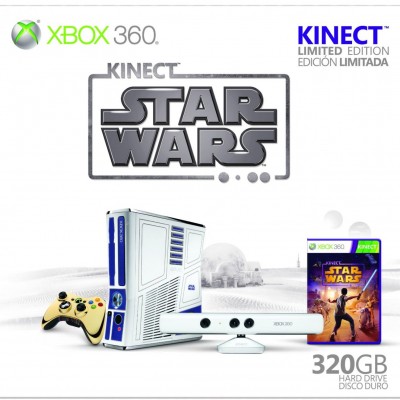 Limited Edition Star Wars Xbox 360 Console with Kinect