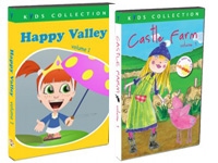 Organa Kids: Castle Farm &  Happy Valley DVD