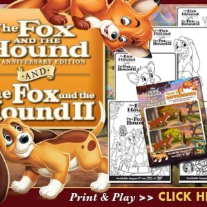 Fox and the Hound Printables