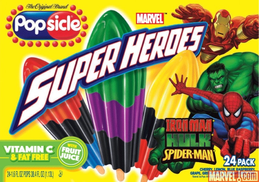 popsicle superheroes