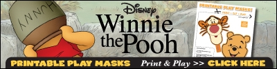 winnie the pooh printable play masks