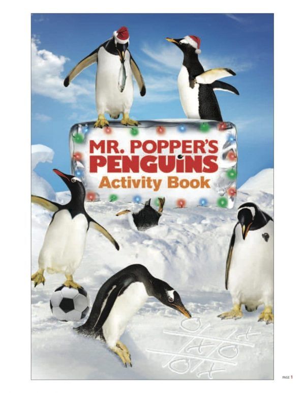 Downloadable Mr. Poppers Penguin's Activity Book and DVD Review