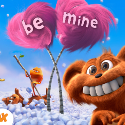 FREE | The Lorax Printable Valentine’s Day Cards