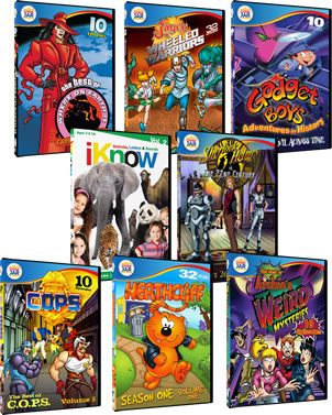 TVFlashbacks.com: 10 Kids Animated DVDs