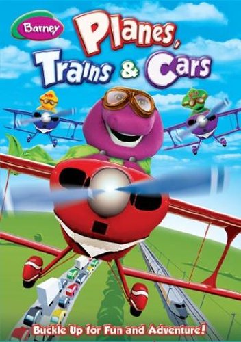 Barney- Planes, Trains & Cars DVD Review