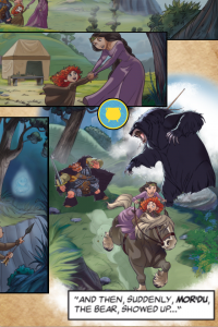 Disney Digital Books: Brave Interactive Comic App Review