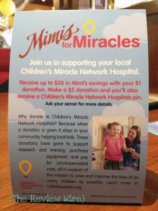 Mimi's Cafe Giveaway