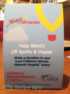 Mimi's Cafe Giveaway