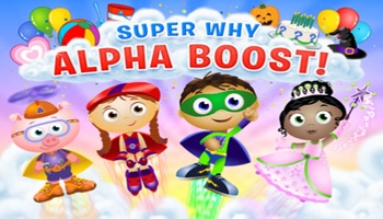 SUPER WHY Alpha Boost! App Review