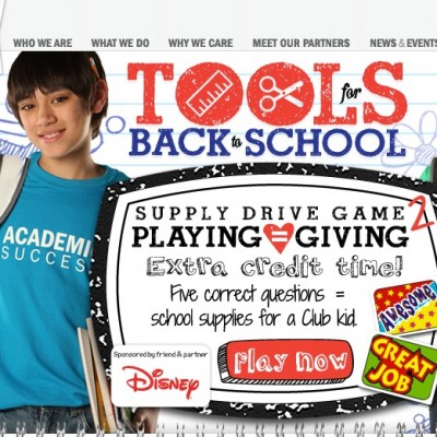 Head Back to School With Tools from Boys and Girls Club