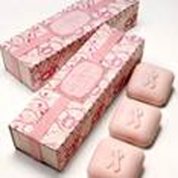 Pink Ribbon Soap Set