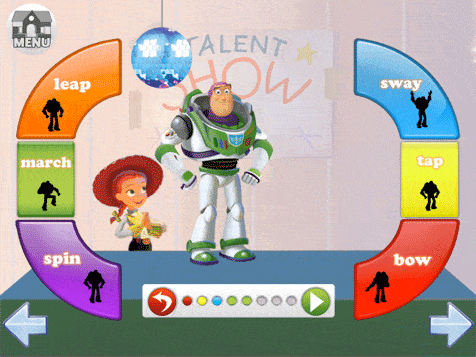 Toy Story Showtime App