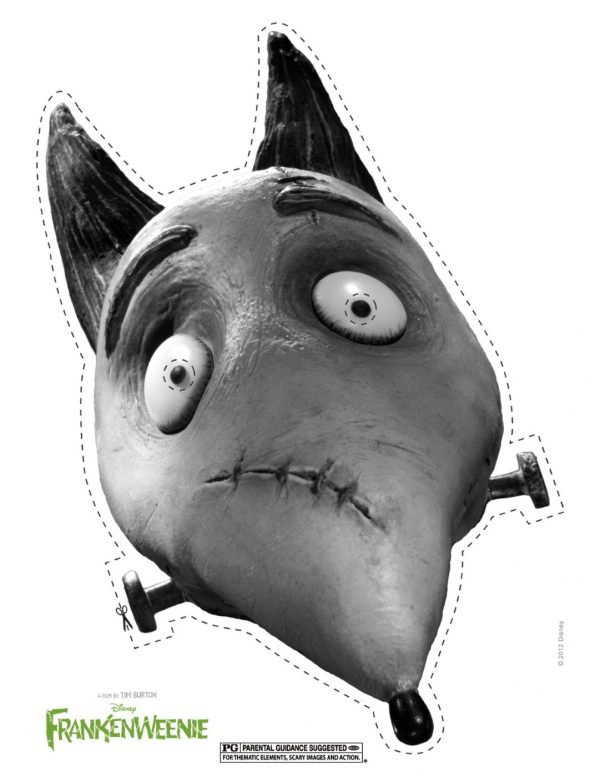 FRANKENWEENIE - Character Masks