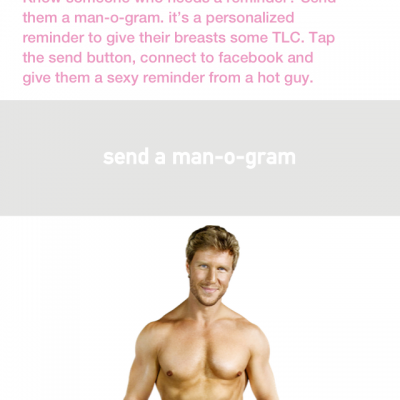 Rethink Breast Cancer Presents: “Your Man Reminder App”