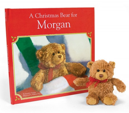 A Christmas Bear for Me Personalized Book