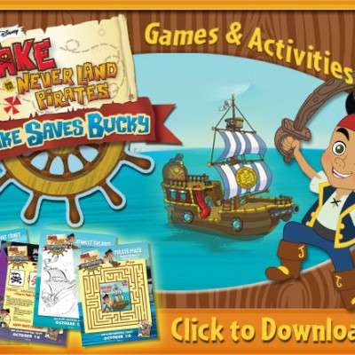 Ahoy Mateys! Jake and the Never Land Pirates Printables & Jake Saves Bucky DVD