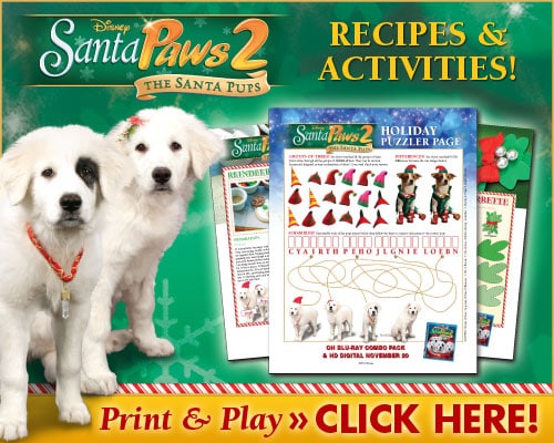 Santa Paws 2 Recipes & Activities 