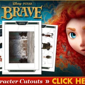 The Review Wire BRAVE Character Cutouts