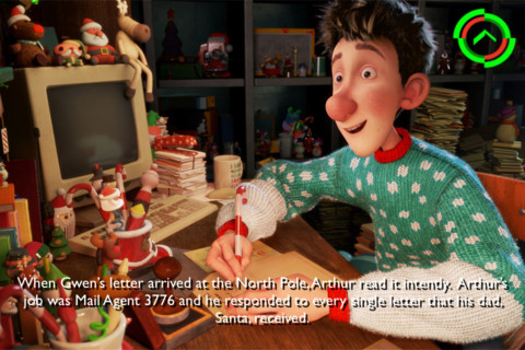 Arthur Christmas Movie Storybook App