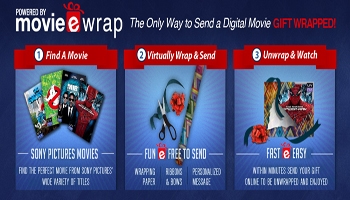 Last Minute Gift | Sony Picture Digital Film Gifting Program…eWrap