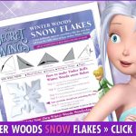 Winter Woods Snow Flake Activity From Secret of the Wings