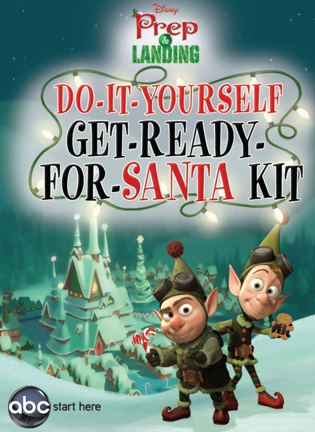 Disney’s PREP & LANDING: TOTALLY TINSEL COLLECTION DVD & Printable Santa Prep Kit