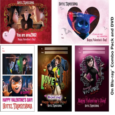 Hotel Transylvania Printables: Valentine’s Day Cards