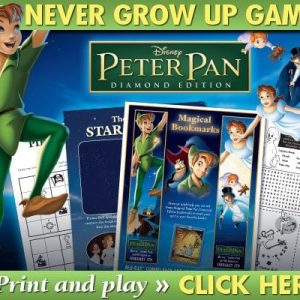 Peter Pan's Never Grown Up Games