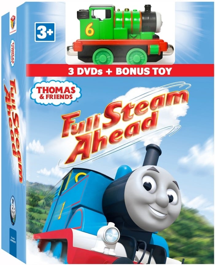 Thomas & Friends DVD: Full Steam Ahead 3-DVD with Bonus Toy Gift Set