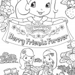 Strawberry Shortcake Coloring Page