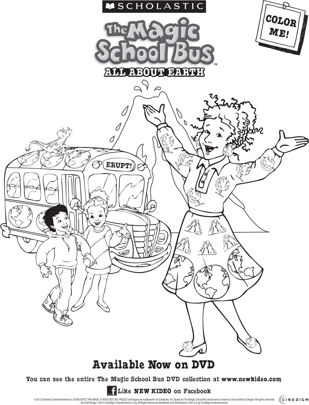 Magic School Bus: All About The Earth