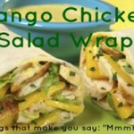 Mango Chicken Salad Wrap Recipe