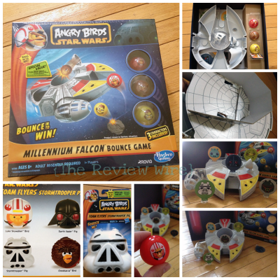 Hasbro Angry Birds Star Wars Game Review: Millennium Falcon Bounce Game