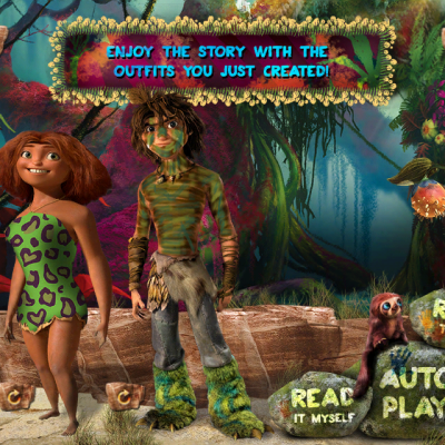 The Croods App: Movie Storybook Review