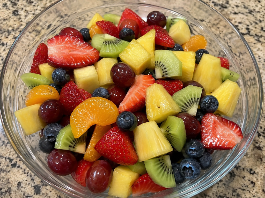 Easy Fresh Fruit Salad Recipe Easy Fresh Fruit Salad Recipe