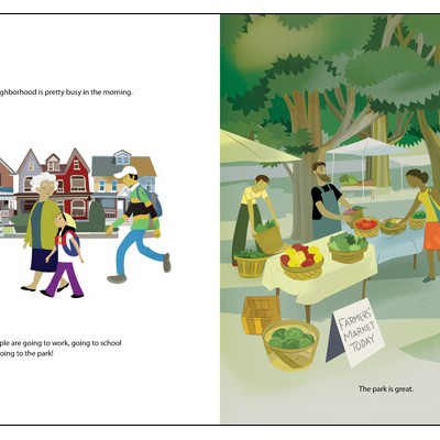 Kids Can Press Book Review: In Lucia’s Neighborhood