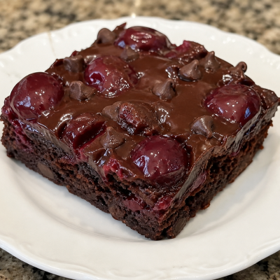 Quick Black Forest Brownie Recipe