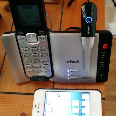 VTech Review: Connect to Cell Answering System with Cordless Headset  #VTechConnect