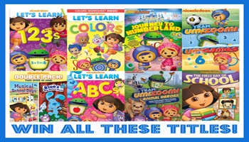 Nick Jr. Back To School DVD’s