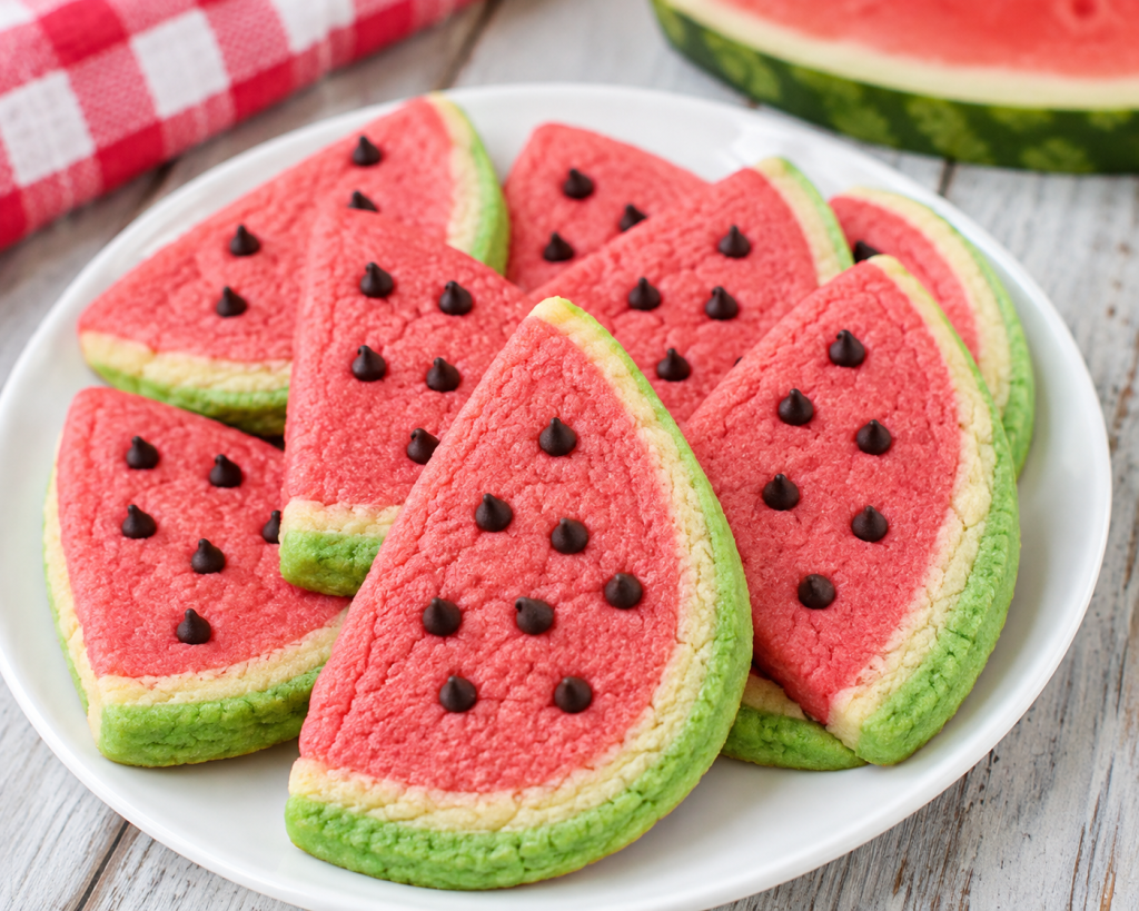 Watermelon Sugar Cookies Recipe Watermelon Sugar Cookies Recipe