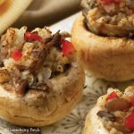 Holiday Stuffed Mushrooms