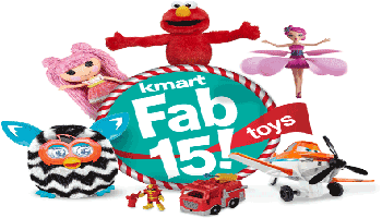 Kmart Fab 15 Ultimate List of Hot Holiday Toys 2013