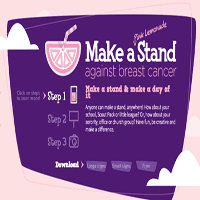 “Make a Stand” against breast cancer