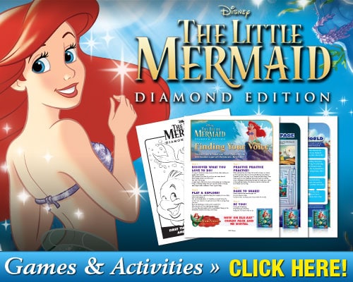 The Review Wire: Little Mermaid Printable Games