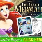 The Review Wire: Little Mermaid Printable Puzzler Pages