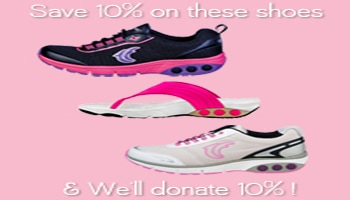 Therafit Shoes: Save 10% on Pink #BCA