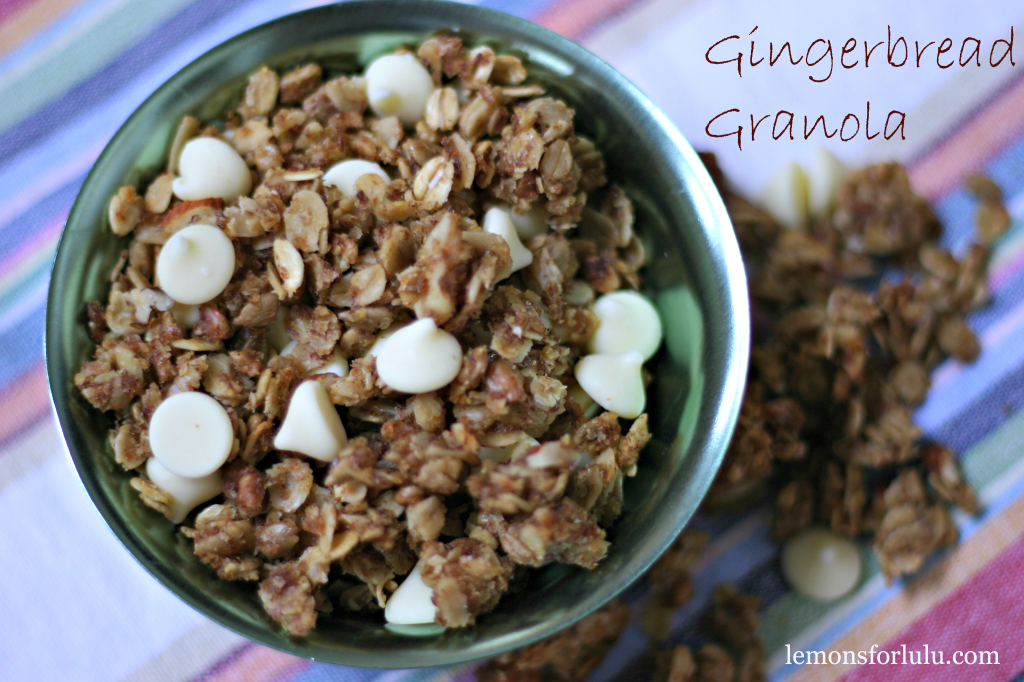 Gingerbread-Granola