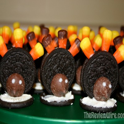 Oreo Turkey Cookies With 4 Ingredients